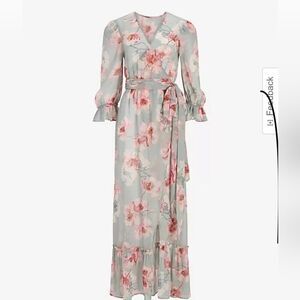 Express Sheer Floral Wrap Sz M/large. Excellent Condition, Never Worn
